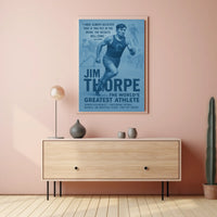 The Worlds Greatest Athlete Jim Thorpe Poster