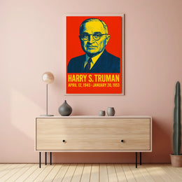 Harry S. Truman Presidential Term Poster