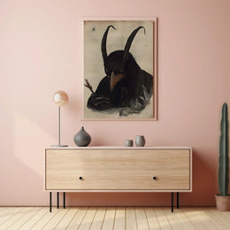 Surreal Anthropomorphic Creature Fantasy Art Poster PosterGoat