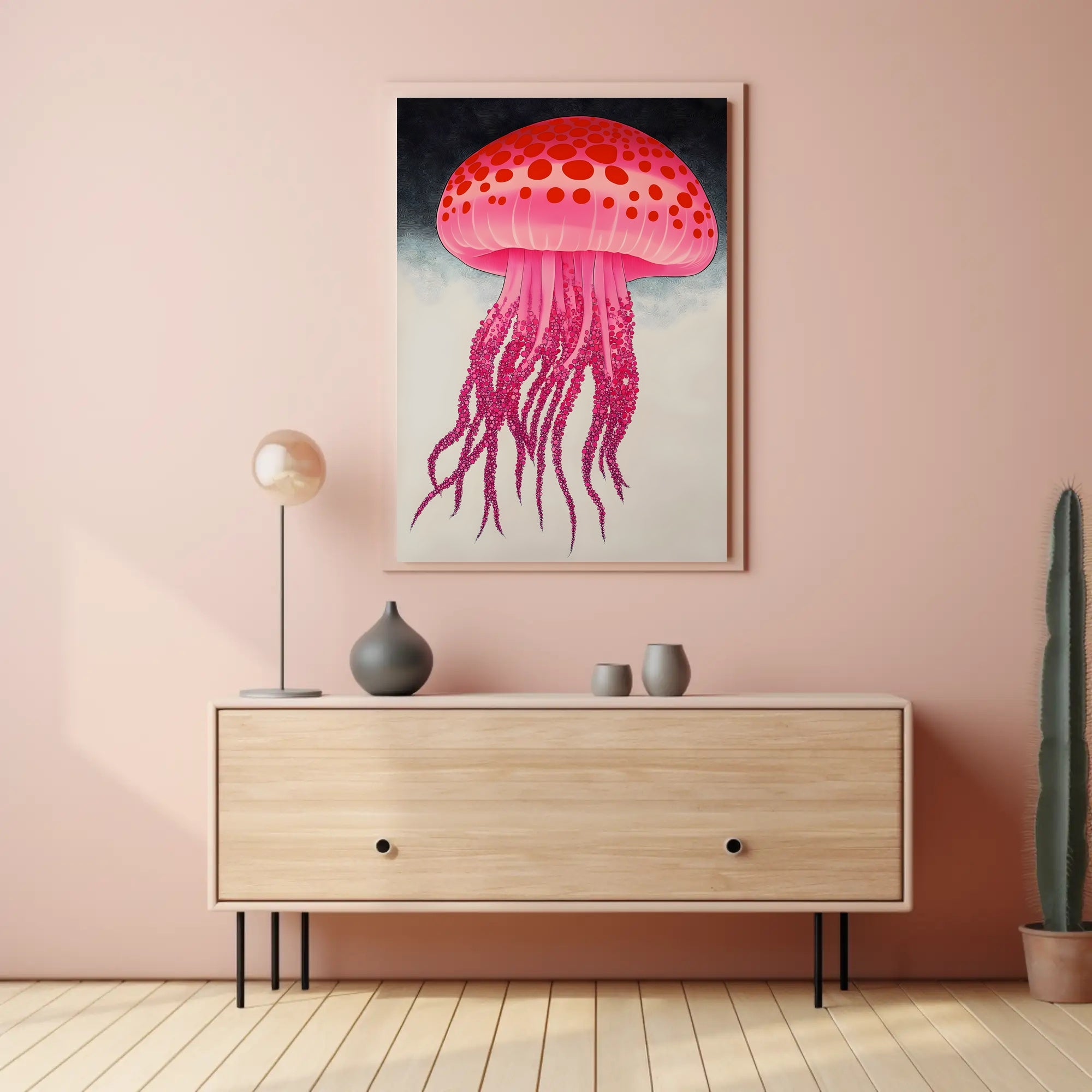 Ocean Life Poster Vibrant Marine Wall Art