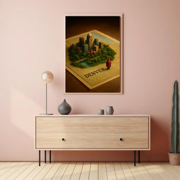 Denver Cityscape Poster