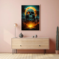 Skull Island Sunset Poster