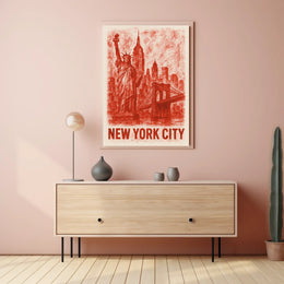 Iconic New York City Poster