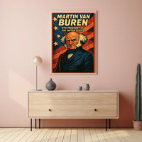 Martin Van Buren Eighth President Poster Wall Art Decor