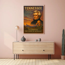 Tennessee The Crossroads of Heritage and Innovation Poster
