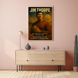 Jim Thorpe A Legacy of Excellence Poster