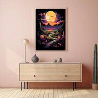 Celestial Landscape Poster