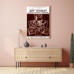 Guy Stanley Vintage Magician Entertainment Cultural Poster