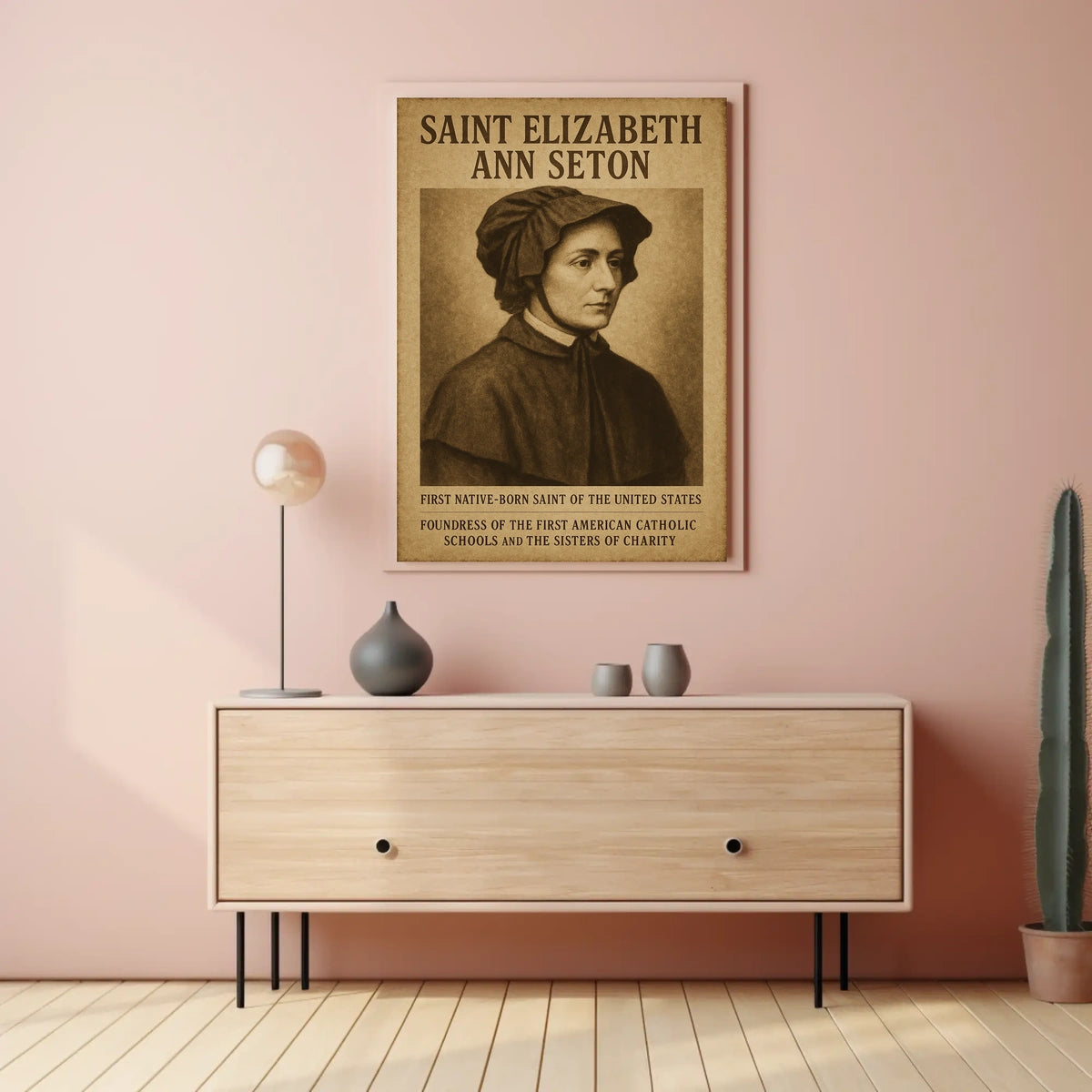 Saint Elizabeth Ann Seton Poster
