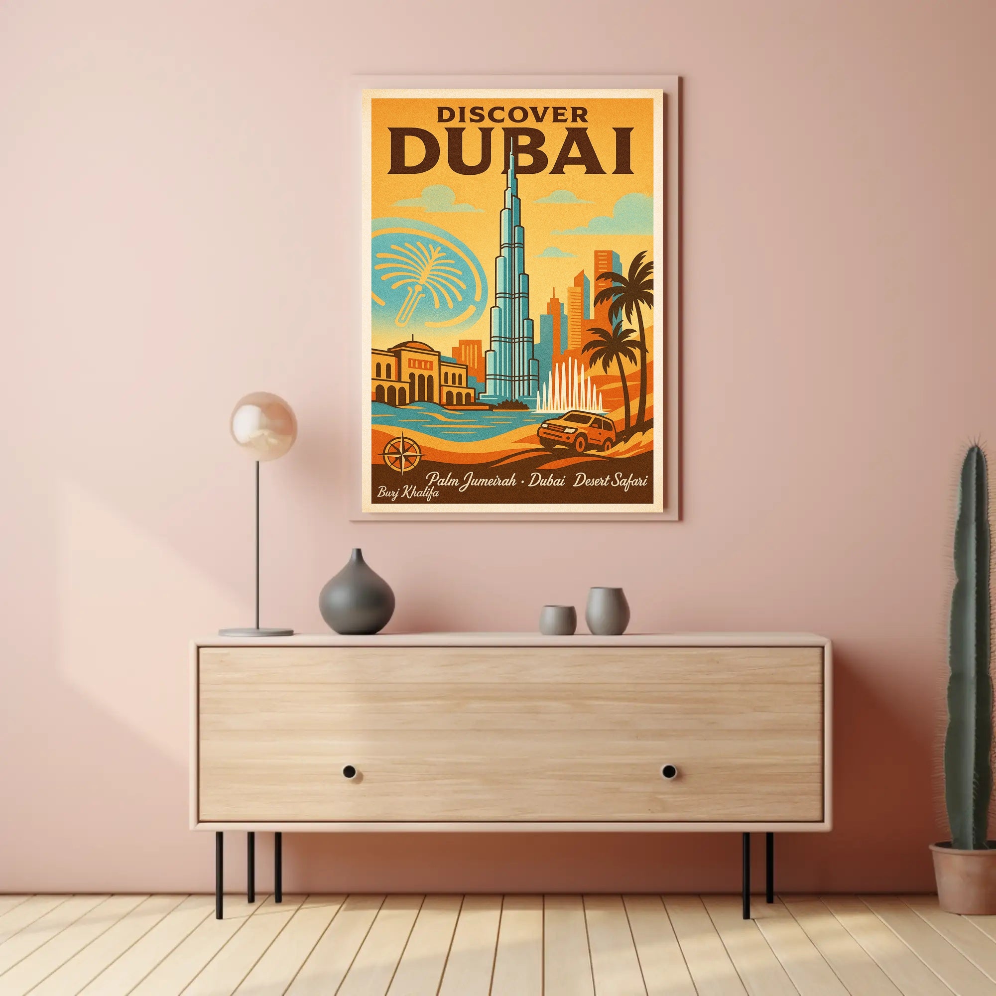 Discover Dubai Poster