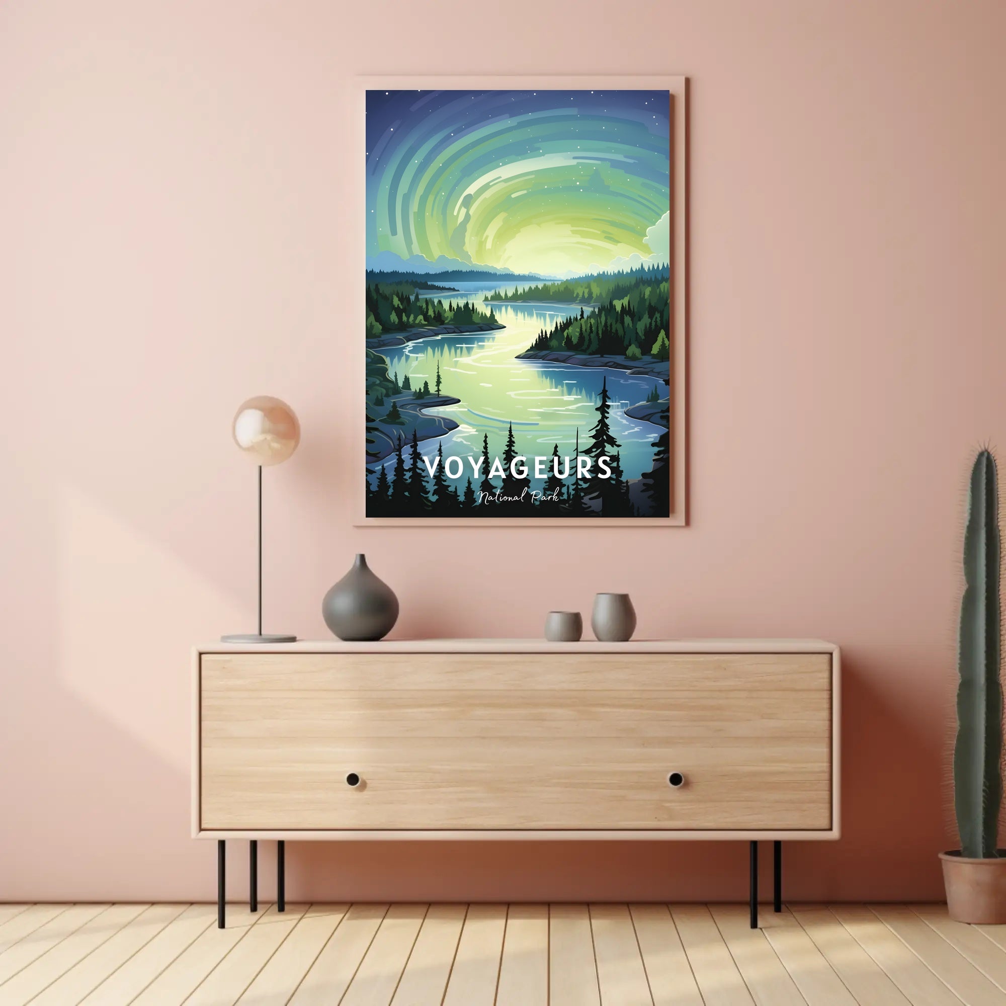 Voyageurs National Park Scenic Poster Print