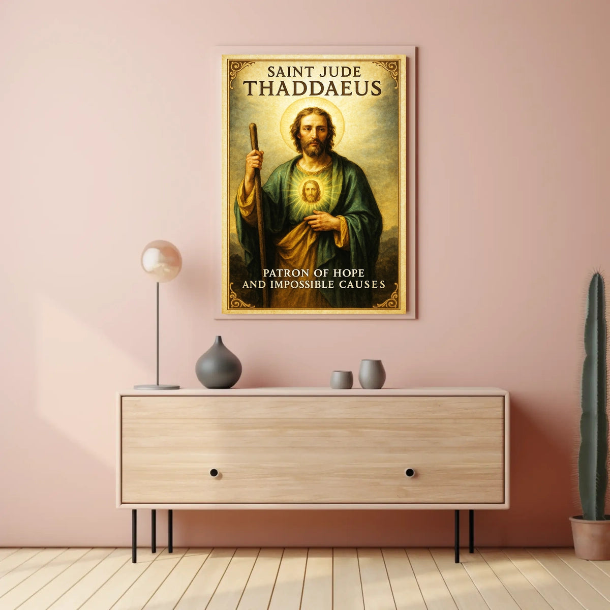 Saint Jude Thaddaeus Patron of Hope Poster