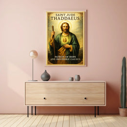 Saint Jude Thaddaeus Patron of Hope Poster