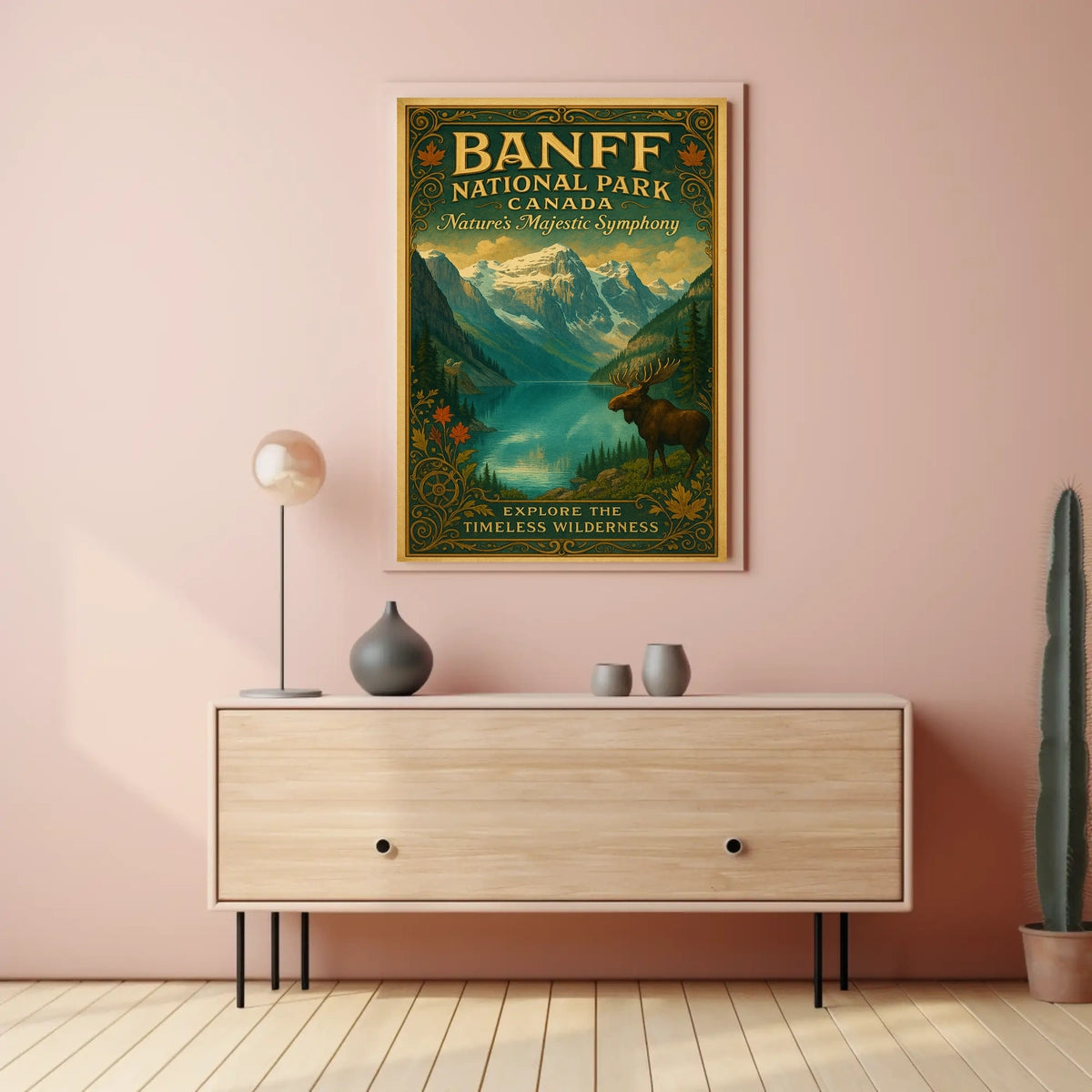 Banff National Park Natures Majestic Symphony Poster