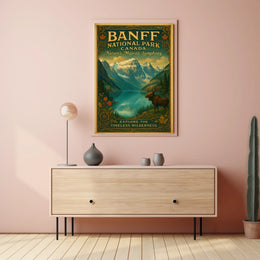 Banff National Park Natures Majestic Symphony Poster