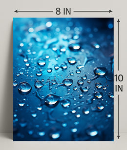 Serenity In Droplets Poster