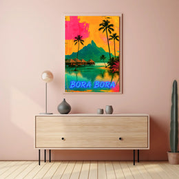 Bora Bora Paradise Poster PosterGoat