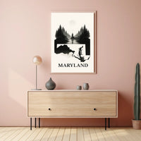 Maryland Scenic Poster