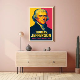 Thomas Jefferson 3rd President Poster