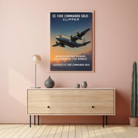 EC-130E Commando Solo Broadcasting Power Poster PosterGoat
