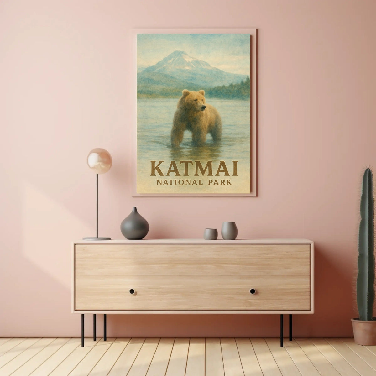 Katmai National Park Poster