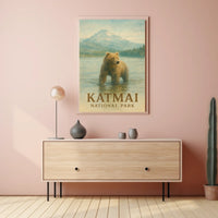 Katmai National Park Poster