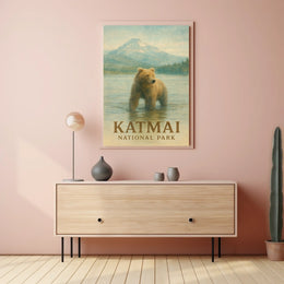 Katmai National Park Poster