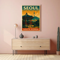Seoul, South Korea Poster