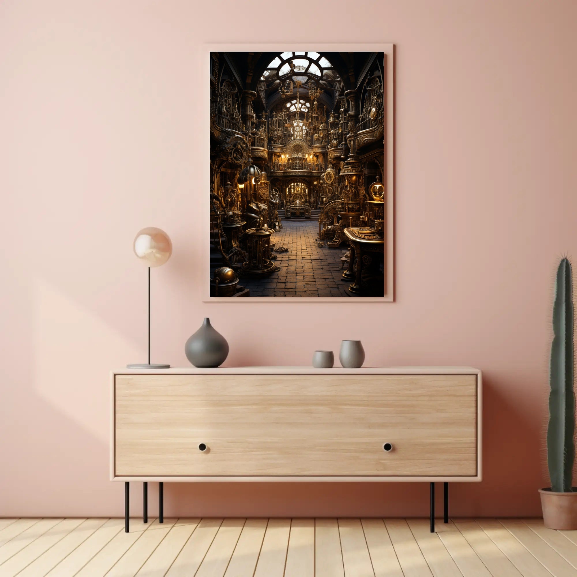 Steampunk Fantasy Workshop Poster
