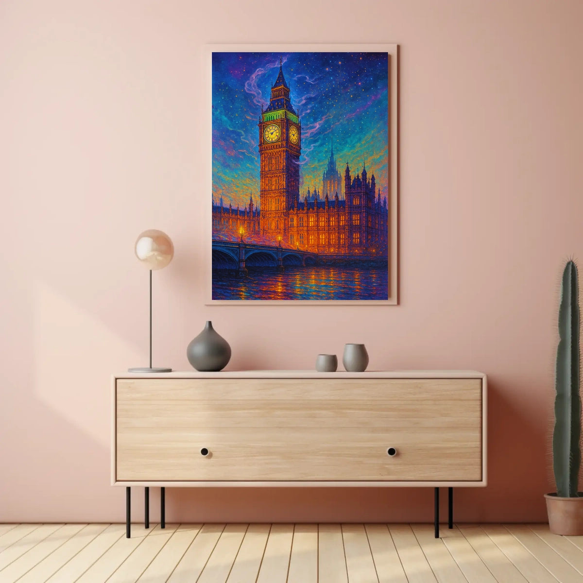 Enchanted Big Ben at Twilight Poster