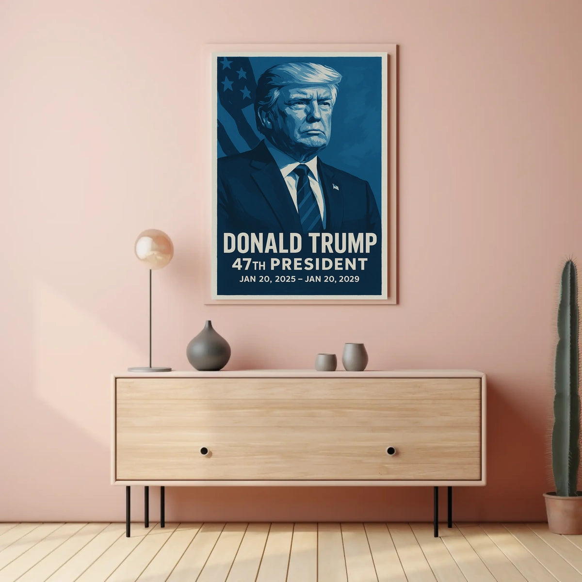 Donald Trump 47th President Poster