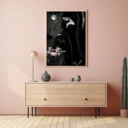 Gothic Moonlit Mystery: Fantasy or Mythology Poster PosterGoat