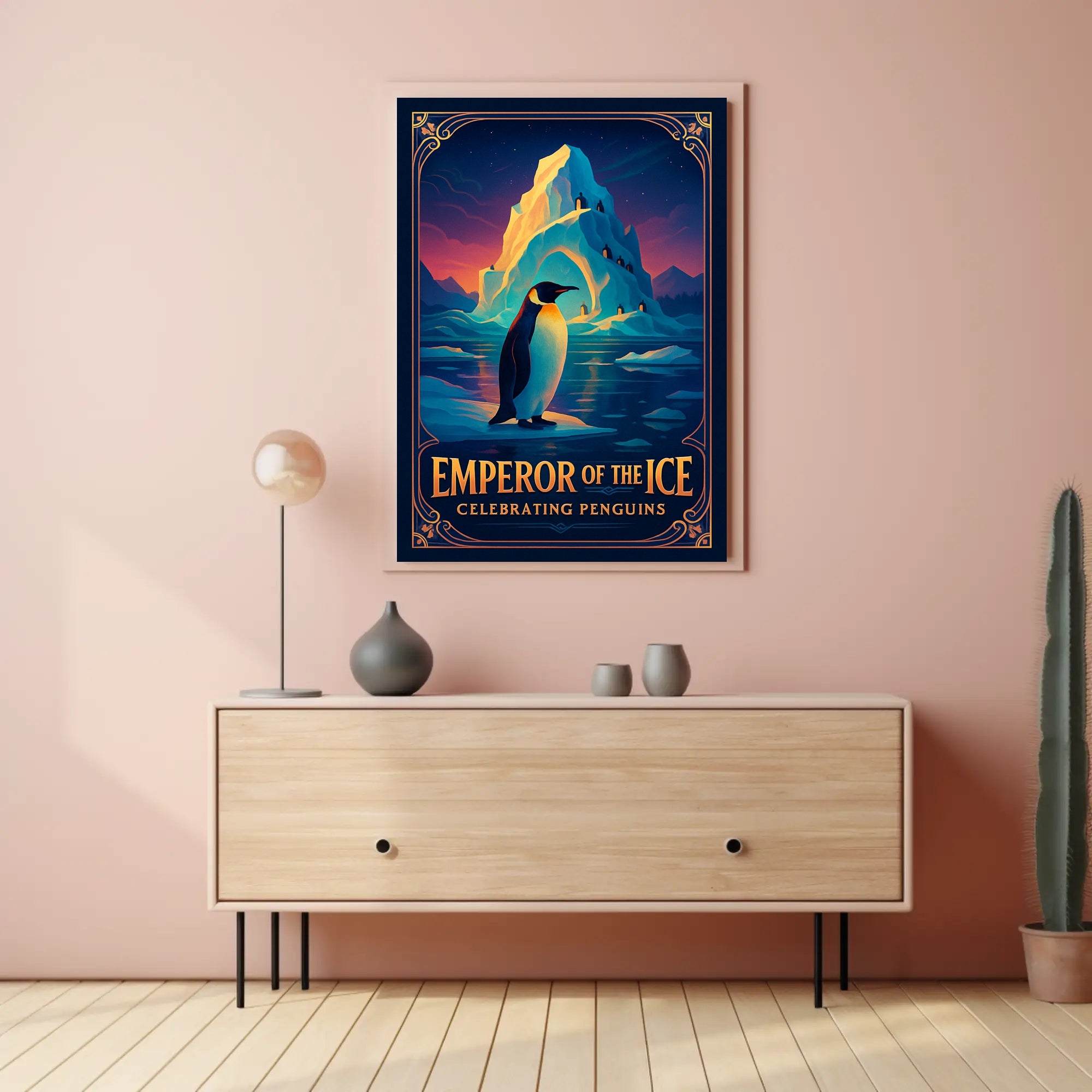 Emperor of the Ice Poster Art Print
