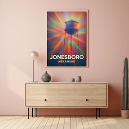Jonesboro Arkansas Travel Photography Realism Poster