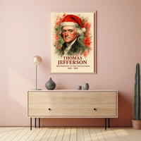 Thomas Jefferson Stylized Historical Presidential Poster