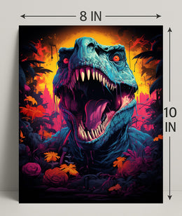 Roaring Jurassic Poster PosterGoat