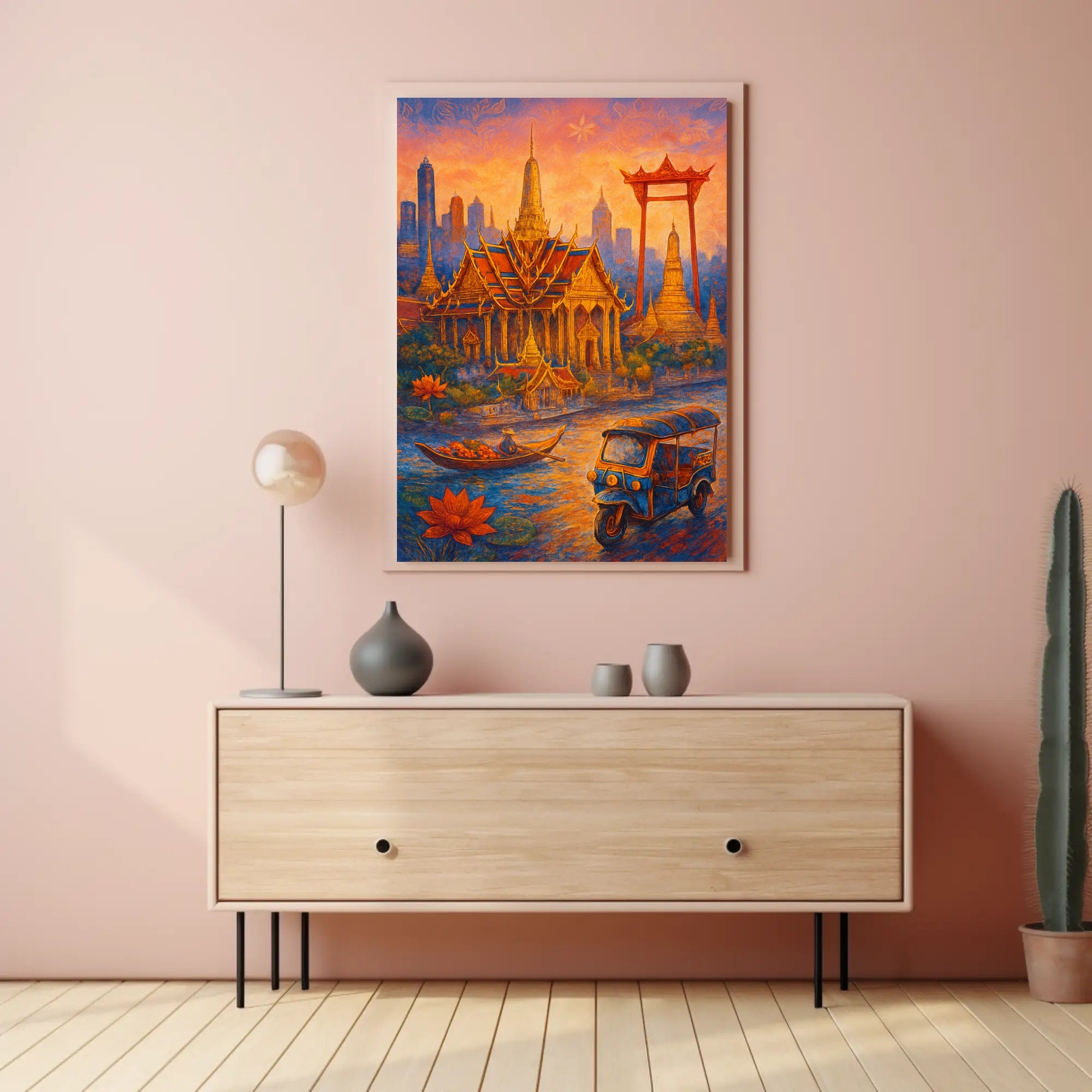 Vibrant Bangkok Poster