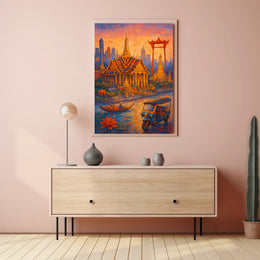 Vibrant Bangkok Poster