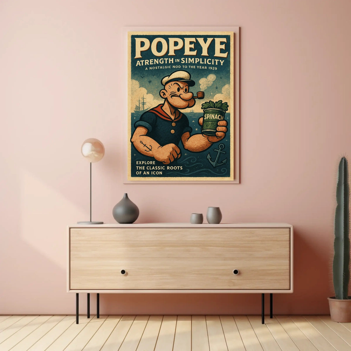 Popeye 1929 Art Poster POP-58
