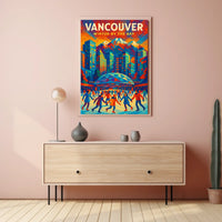Vancouver Winter by the Bay Poster