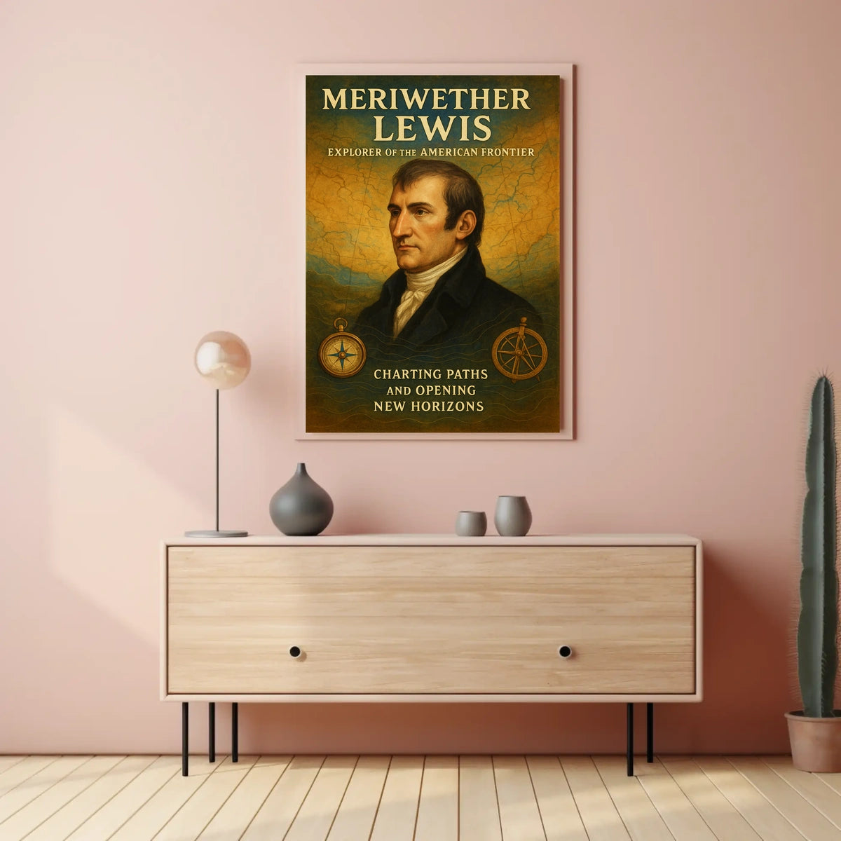 Meriwether Lewis Explorer of the American Frontier Poster