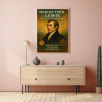 Meriwether Lewis Explorer of the American Frontier Poster