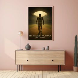 The Roar of Stockholm Jim Thorpe Poster