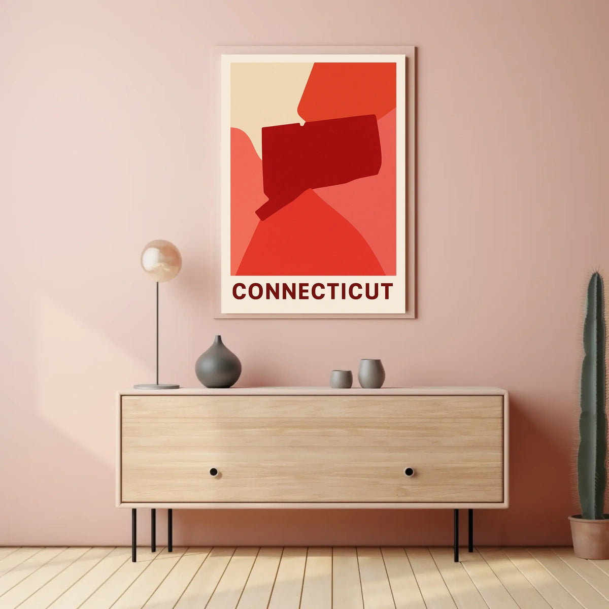 Connecticut A Vibrant Representation Poster