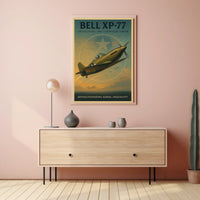 Bell XP-77 Lightweight Fighter Poster