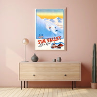Sun Valley Ski Adventure Poster PosterGoat