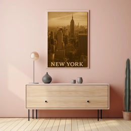 New York City Skyline Poster