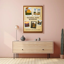 National Park Wonders Poster PosterGoat