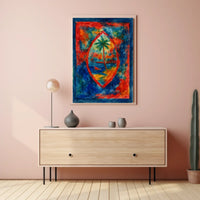 Vibrant Tropical Escape Poster