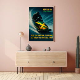 Heat on Ice Team Jamaica Poster
